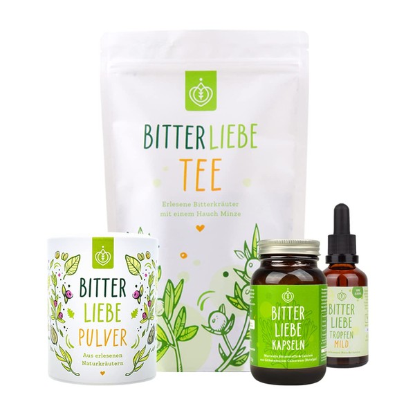 BitterLiebe® Premium Package Mild with Bitterliebe Drops Mild (50 ml)