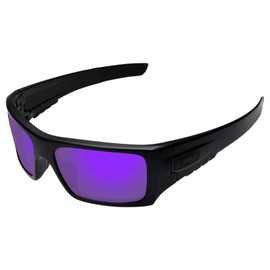 LenzReborn Polarized Lens Replacement for Oakley Si Ballistic Det Cord Sunglass - Grape Violet - Polarized Mirrored