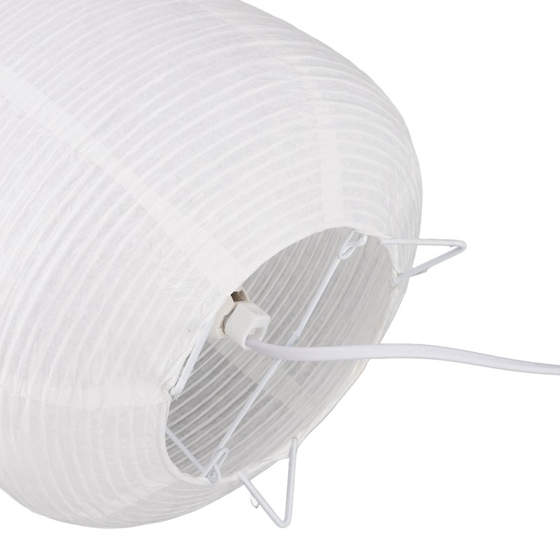 Table Paper Lamp Modern Minimalist Decorative E14 Bulb Lantern Bedside