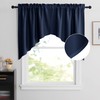 NICETOWN Kitchen Window Treatments Curtains - Blackout Tailored Scalloped Valance/Swags/Tiersn