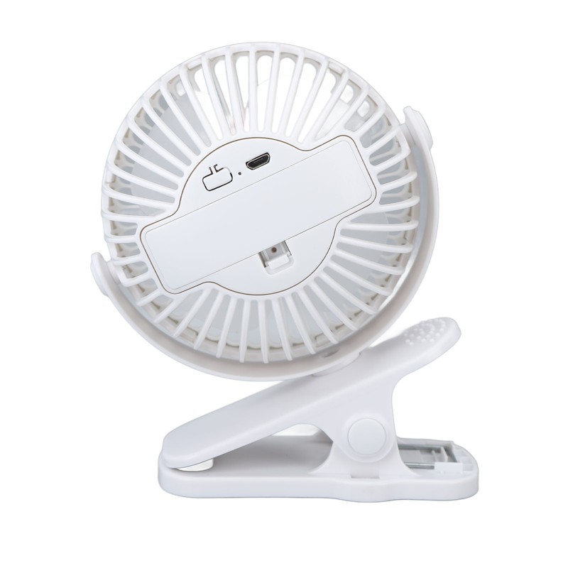 Baby Stroller Fan Clip USB Cartoon 3 Speeds Portable Fashionable