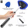 Windshield Cleaning Tool, 23-inch Extendable Handle Car Window Cleaner with