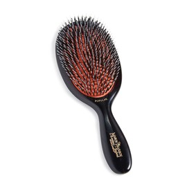 Mason Pearson Popular Mixture Bristle/nylon Mix Hair Brush-ruby Handle
