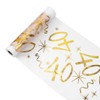 Table Runner for 40th Birthday, Table Decoration Birthday 28 cm