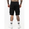 Lonsdale Men's Balrath Cargo Shorts, Black / Grey