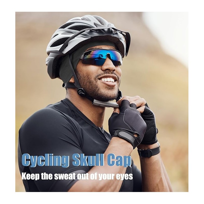 CENSGO Cooling Skull Cap Cycling Hats for Men Women, Motorcycle