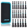 LIBRATON Impact Socket Set, 20-Piece Set, Impact Driver, Electric Drill