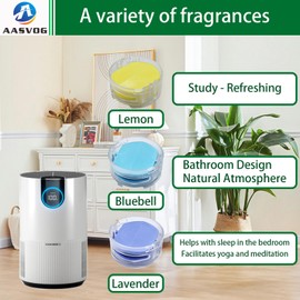 [6 Pack] for Shark Odor Neutralizer Cartridge AZ3002 HZ3002 HP302 HP152 Accessories Replacement Shark Air Purifier Odor Neutralizer Cartridge. Part number-1541fc3000, A variety of fragrances