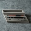 Sana CONCRETE Series Concrete Pen Holder, Concrete Pen Storage, Desk