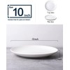 DELLING Dinner Plates Set of 6, 10 inch Ceramic Plates