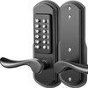 EleMake Keyless Entry Door Lock With Code Keypad Left Handed