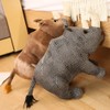 Cute Rhino Plush Toy Soft Plush Animal Doll Kids Toy