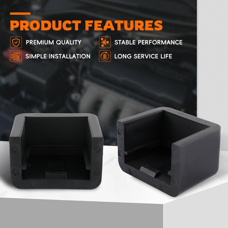 GoaMotors 2Pcs Bumper Hood Rest Bushing 13-04711 Compatible with Peterbilt