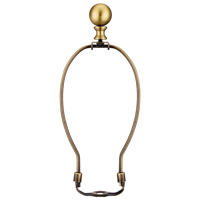 Canomo 2 Packs Metal Ball Lamp Finials Convertible Lamp Decoration