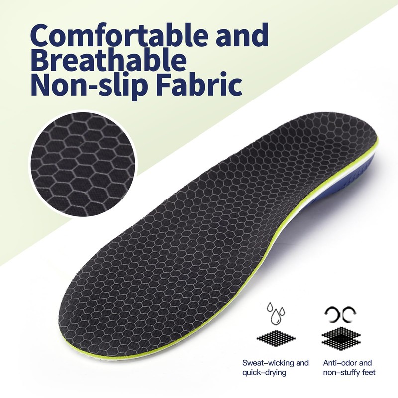 OISENSE Orthopaedic Insoles Men Women 45-46