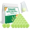 ZHEN TING 24 Pack Snake Repellent for Yard Powerful, Snake