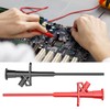 Pack of 2 Multimeter Cable Test Probe, Insulated 10 A