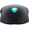 Mouse alámbrico para Gaming Alienware-AW320M, Negro
