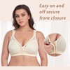 DotVol Front Closure Bra for Women Full Coverage Back Support