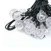 Solar String Lights Outdoor Multicolor 36ft 60 Led Crystal Globe