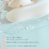 Momnlittle インフレータブル幼児用プールフロート UPF 50+ 日よけ付き 3段階成長デザイン 3点安全ハーネス デュアルエアチャンバー 安定テールフロート