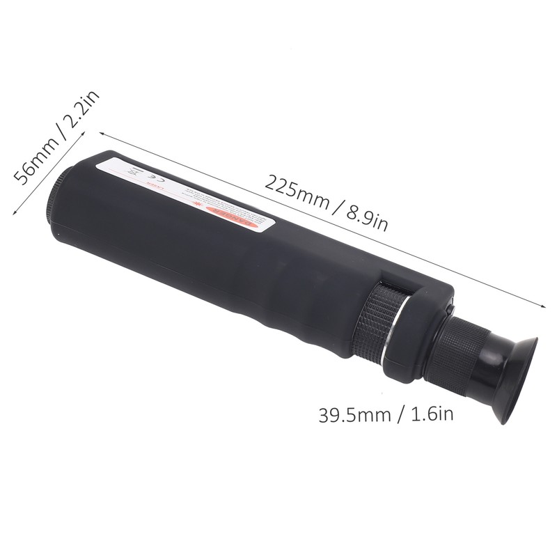 400X Monocular Fiber Optical Inspection Microscope Magnifier for Optical Communication