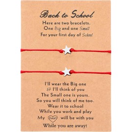 CSIYANJRY99 Back to School Dinosaur Matching Bracelet Set First Day of Bracelets for Women