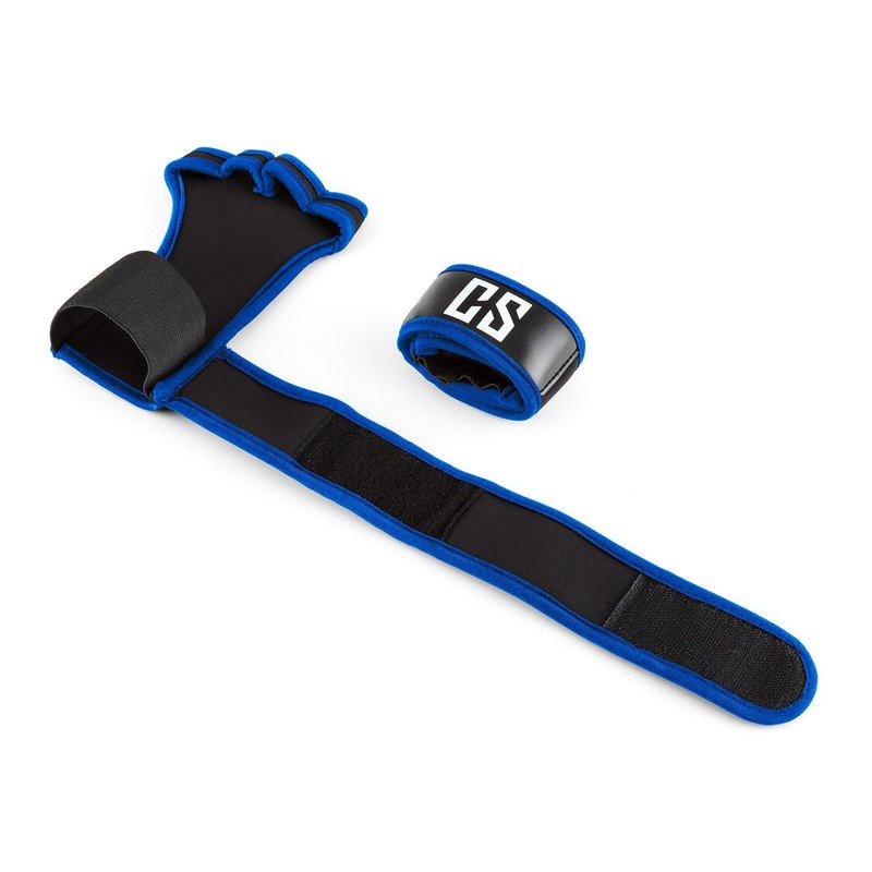 Capital Sports Palm Pro (Weightlifting Gloves) - Size L Black/Blue