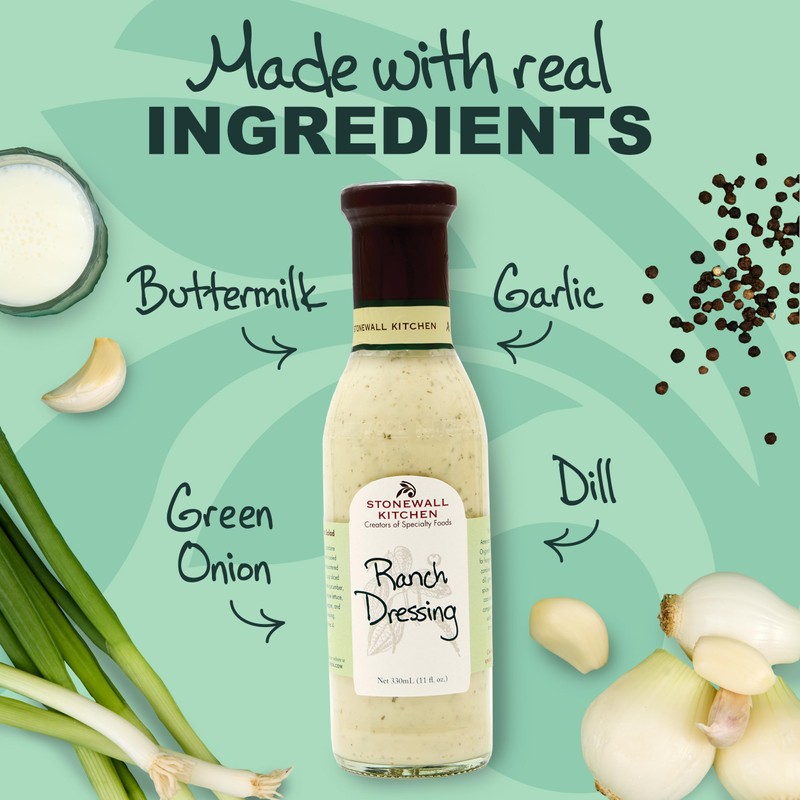 Stonewall Kitchen Ranch Dressing, 11 ounces