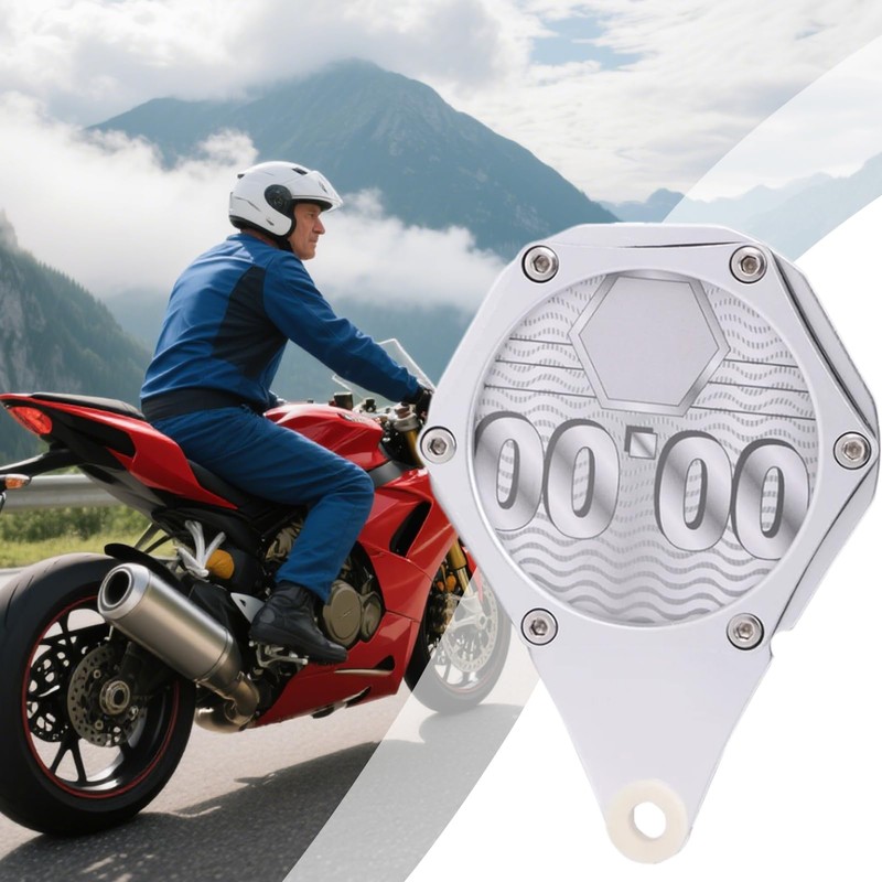 Tax Disc Permit Holder for Motorcycle - Hexagonal Tax Disc