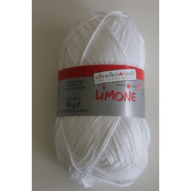 Limone Schoeller + Steel 100% Cotton 50 g Colour 006 Brilliant White