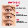 Lápiz y gel para cejas Revlon Colorstay Brow Fantasy tono