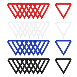 PATIKIL Award Neck Ribbons with Snap Clips Set, 40 Pcs Polyester Striped Medal Lanyards Ribbon for Competitions Sports Meetings Sports Party, Red, Blue, White, Black