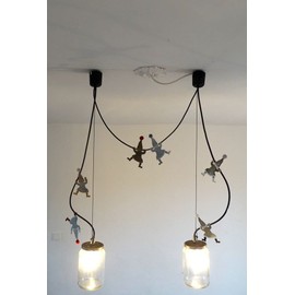 Good old Friends Climbing gnome, rust gold