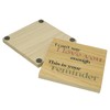 I Can't Say I Love You Enough Solid Oak Coaster,