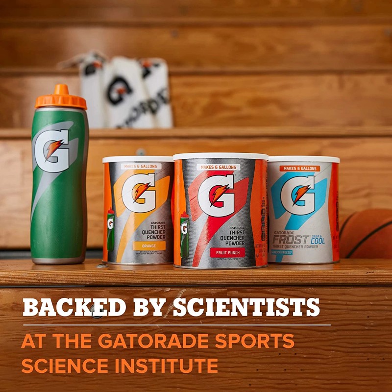 QTG Products (Sortable) Gatorade Thirst Quencher Powder, Glacier Cherry, 76.5