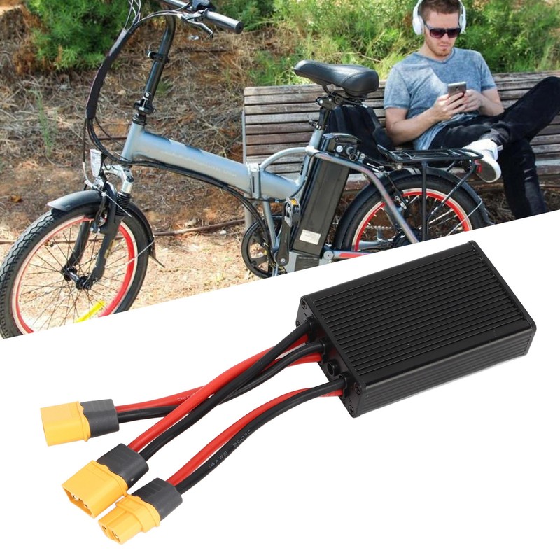 Electric Bike Double Battery Discharge Converter Dual Battery Parallel Module