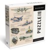 Lantern Press 1000 Piece Jigsaw Puzzle, P-38 Lightning Technical