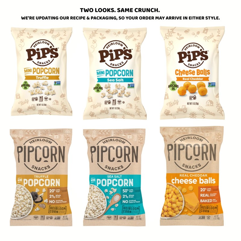 Heirloom Variety Pack by Pip's Heirloom Snacks - 1oz 24pk