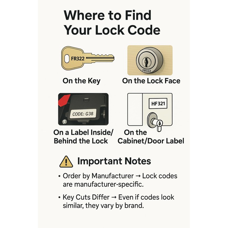 Master Lock X2045 Replacement Keys: 2 Keys