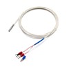 T-PRO RTD PT100 Temperature Sensors Three-wire System，Stainless Steel Probe(4×30MM) Range:-50℃-200℃