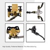 GOOFIT Front Disc Brake Master Cylinder Hydraulic Caliper Assembly for