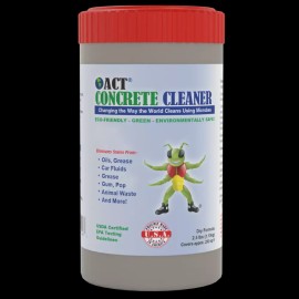 American Cleaning Technologies ACT Concrete Cleaner - Oil Stain Remover | Driveway, Cement, Garage Floor 2.5lb