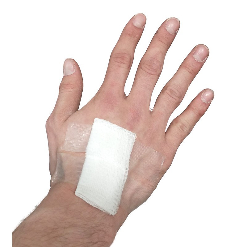 Vakly Clear Transparent Medical Emergency Tape - 1 inch x
