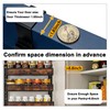 Clothink 8 Tier Over The Door Pantry Orangizer 2 IN
