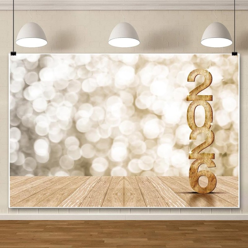 2026 Backdrop for Photography 7x5ft Fabric Golden Light Spots Backdrop