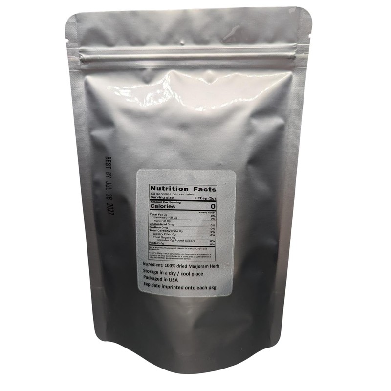 Marjoram Leaf - Origanum majorana Loose Leaf c/s 100% from