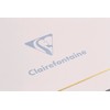 Clairefontaine 36176C Triomphe GOLD Collection A White Sewn Notebook -