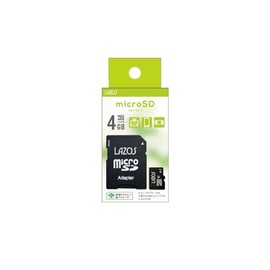 MicroSD 4GB MicroSD Micro SDHC Old Digital Camera Video Slate Low Capacity Memory Card Lazos MicroSDHC Card Class 6