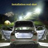 GLOWSPEED 20PCS White LED Bulb Interior Lights Package Kit for